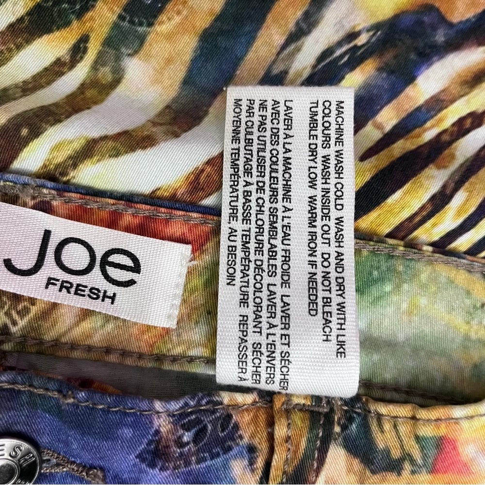 Joe Fresh Multicolor Patterned Pants - Picture 7 of 7